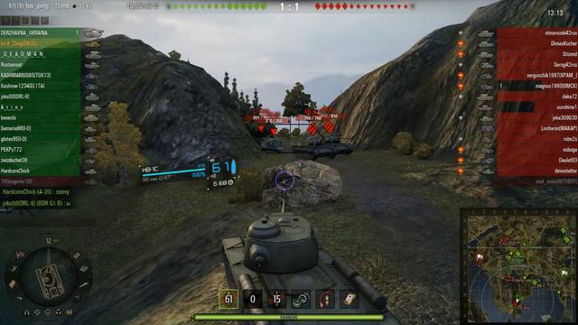 World Of Tanks Фьорды КВ-1С смотреть онлайн
