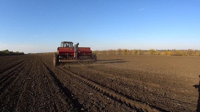 Посевная 2019. Сеем озимый ячмень. смотреть онлайн