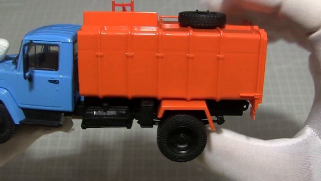 ГАЗ-3307 КО-413 1:43 Автолегенды СССР №54 DeAgostini смотреть онлайн
