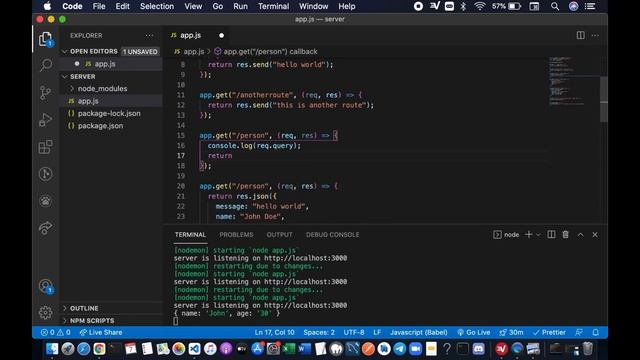 Express JS Tutorial Fast Learn #5 - Query Parameters смотреть онлайн