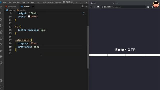 ? OTP PIN Input Field Design Using HTML & CSS смотреть онлайн