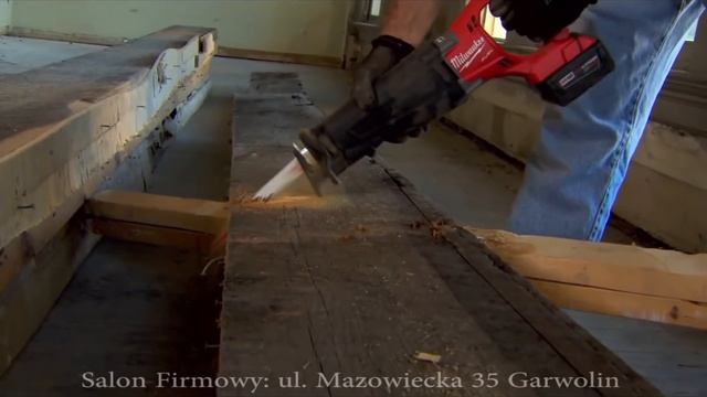MILWAUKEE Piła Szablasta M18 CSX FUEL смотреть онлайн