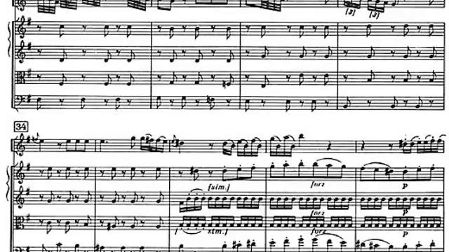 Haydn: Sinfonía No 24. II - Adagio. Flauta y Orquesta. Partitura. Audición. смотреть онлайн