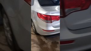 Установка фаркопа на КИА РИО седан 2016 года выпуска