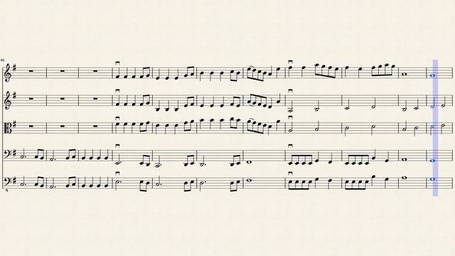 The Code Full Score(Violin 1, Violin 2, Viola, Cello, and Bass)