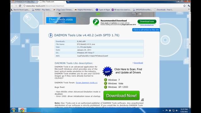 How to mount an ISO file in Windows 7 (HD) смотреть онлайн