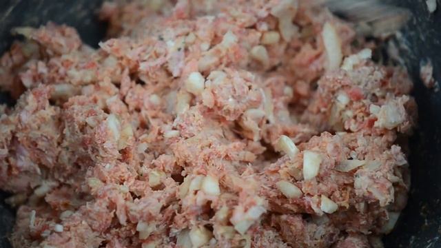 Gevulde champignons met gehakt en roomkaas смотреть онлайн