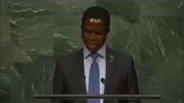 President Edgar Lungu Addresses The 70th UN General Assembly смотреть онлайн