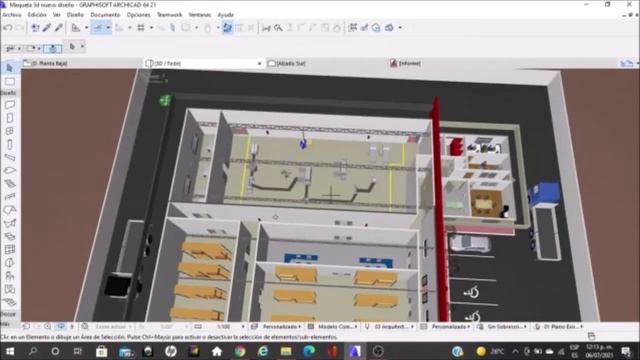 Planta Industrial En Archicad (Industrial Plant Design In Archicad) ?✅?