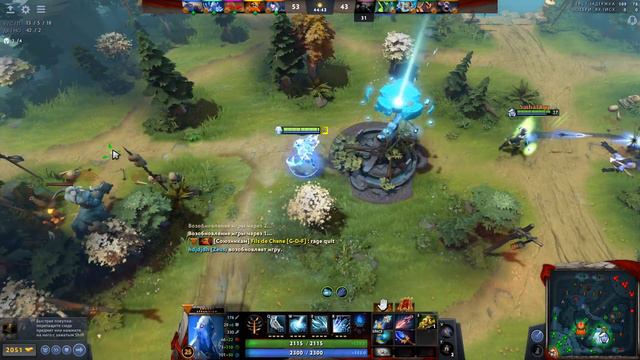 Dota 2 - чата нет(ютуб пока не дает) смотреть онлайн