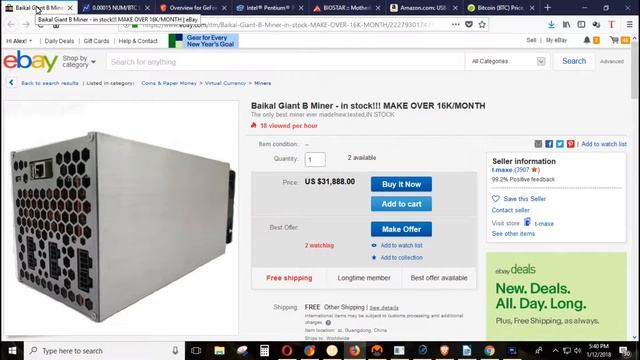 Geforce GTX 970 Mining Parts and Baikal B Craziest Price Yet смотреть онлайн