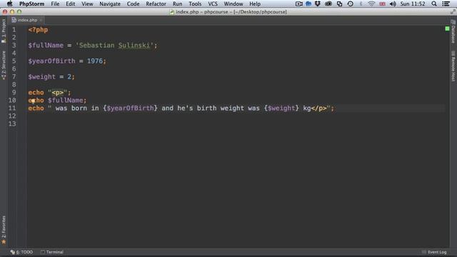 03-04: Variables and string смотреть онлайн