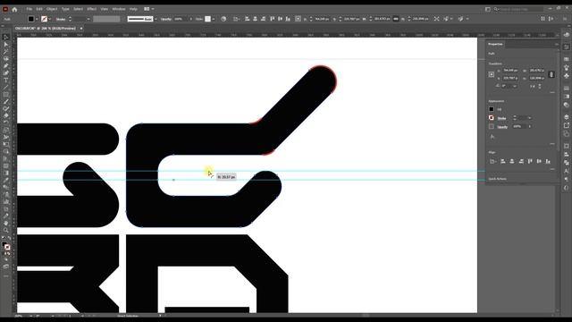 Y2K Logo Tutorial Without Using Any Font [Adobe Illustrator] | OSCURA Y2K Logo Design process смотреть онлайн
