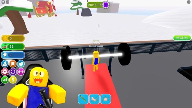 СИМУЛЯТОР БОЛЬШОГО КАЧКА от КУКИБОЙ Роблокс Симулятор Качка Big Lifting Simulator 2 смотреть онлайн