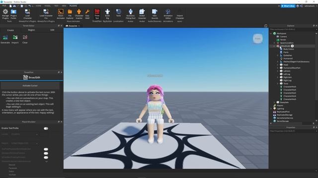 (English) Roblox GFX Tutorial: How to save the Character in Roblox Studio смотреть онлайн
