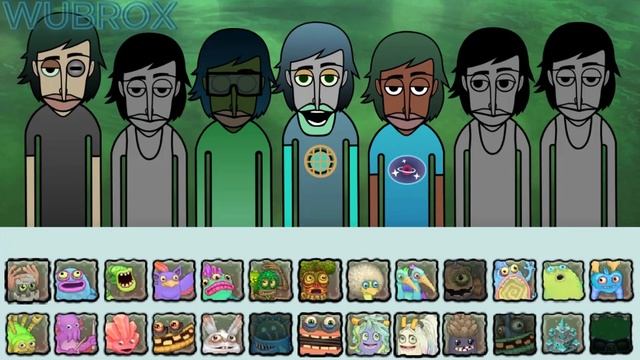 MonsterBox Water Island | MSM in Incredibox mod смотреть онлайн