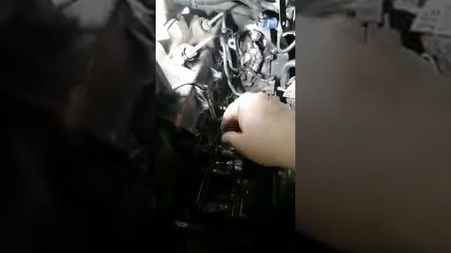 замена свечей накала на паджеро4 3.2 дизель смотреть онлайн