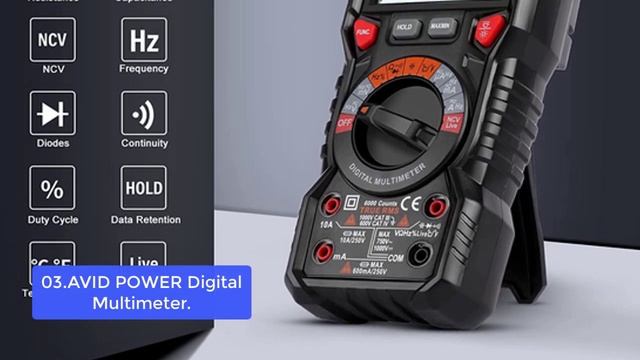 TOP 5: Best Automotive Multimeter 2022 | Automotive Multimeter Reviews смотреть онлайн