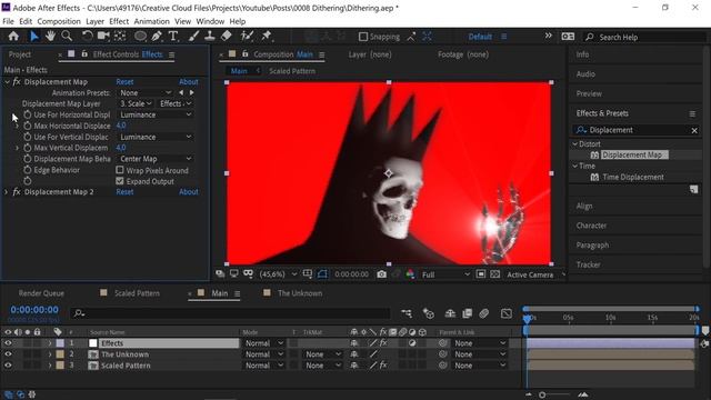Pixel Dither Effect without any Plugins | After Effects Tutorial смотреть онлайн
