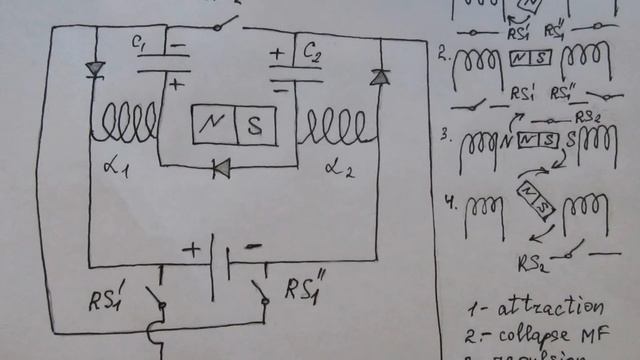 Reed switch motor "Tesla switch" смотреть онлайн