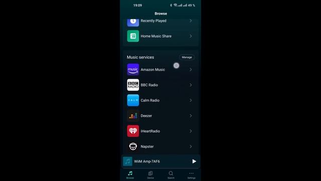 WiiM Amp. Настройки усилителя. смотреть онлайн