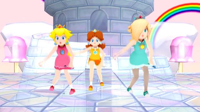 ❤️[MMD] Peach, Daisy And Rosalina - Dream Fighter❤️#mmd #peach #daisy #rosalia