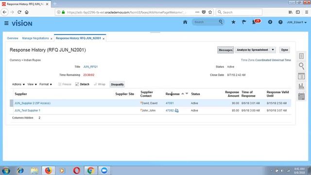 Oracle Cloud Procurement RFQ and Quotation Creation Process. смотреть онлайн