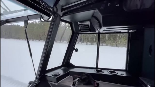 Камеры AVEL AVS305CPR и мониторы AVS4714BM в вездеходе ШЕРП смотреть онлайн