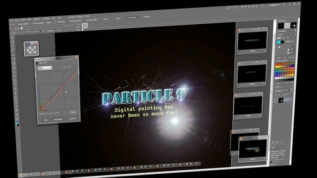 Particle9 logodesign timelapse using PDHowler rev3 смотреть онлайн