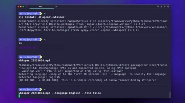 OpenAI Whisper and Python: Easy Speech to Text