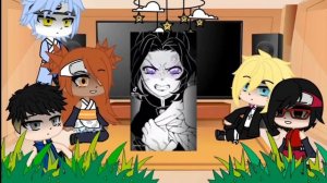 Реакция Боруто на дочерей Сакуры.(Шинобу и Канае) {Ау} [Gacha Club]