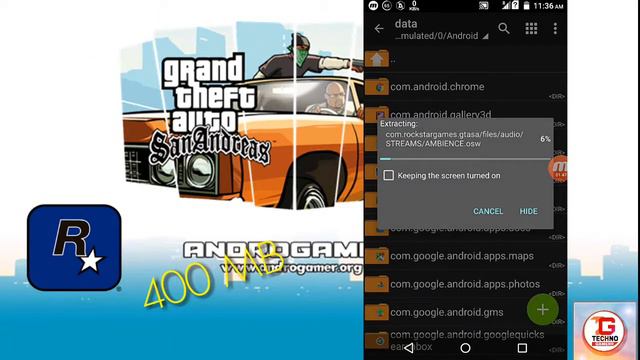 Gta san Andreas apk + data highly compressed 400 MB Android version (lolipop, marshmallow) смотреть онлайн