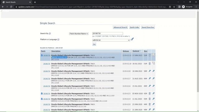 Patching Oracle Weblogic 12C with OPatch смотреть онлайн