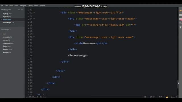 How to make Social Messenger Website using HTML CSS PHP MYSQLI JQUERY & AJAX Part - 5 || Messenge смотреть онлайн