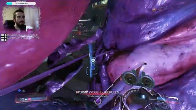 В СТРАТОСФЕРУ МАРСА / сложность: КОШМАР /прохождение DOOM 2016 #2 смотреть онлайн