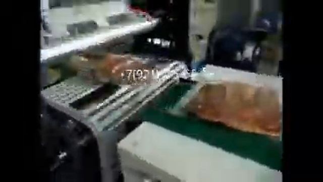 Упаковка булочек 200 мм на ALD 450D смотреть онлайн