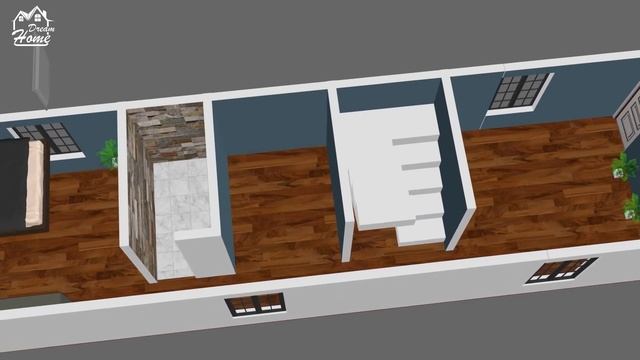 12 X 50 feet House Design | 600 sqft house In 12 Lakhs смотреть онлайн