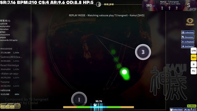 [osu!] TJ.hangneil - 神威 530PP [val0108] смотреть онлайн