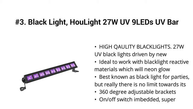 Top 5 Best Led Black Lights 2019 смотреть онлайн