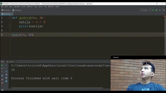 12. Python - Funksiya Parameterlari смотреть онлайн