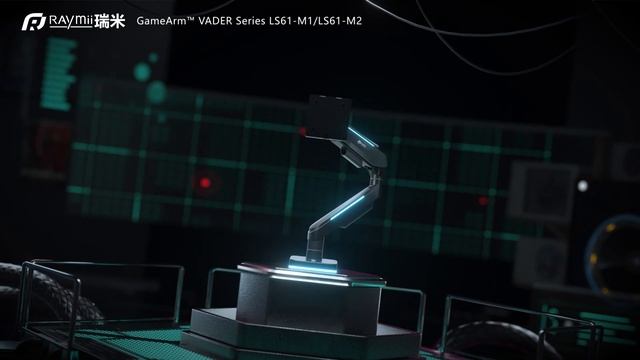 瑞米 VADER系列 20KG超承重 49吋 RGB發光 Raymii LS61-M1 鋁合金 氣壓式電競螢幕支架 螢幕架 螢幕增高支架 смотреть онлайн