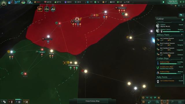 [02] Conquering the Galaxy | Stellaris co-op (2 players) stream archive смотреть онлайн