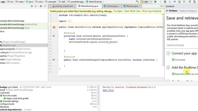 Failed to resolve: firebase-database-15.0.0 Android Studio смотреть онлайн