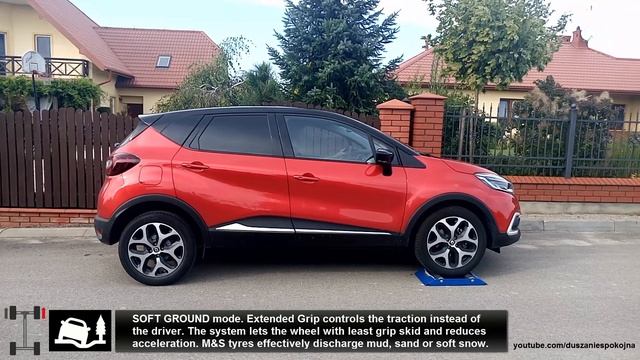 SLIP TEST 2WD - Renault XMOD Extended Grip Control - Captur 1.2 TCe EDC - @4x4.tests.on.rollers смотреть онлайн