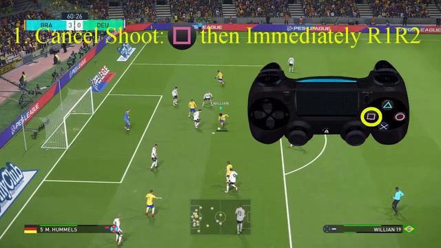 PES 2018 Tutorial - Cancel Shoot-Pass-Cross смотреть онлайн