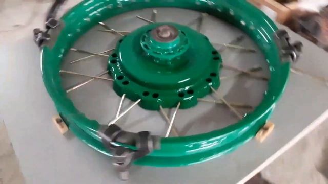 Сборка и спицовка колёс мотоцикла Урал, днепр, мт смотреть онлайн