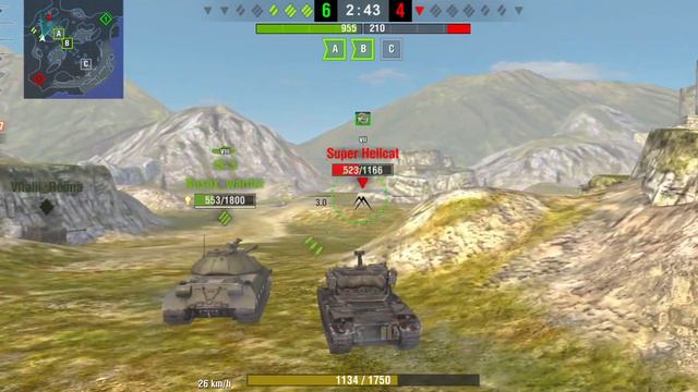 Emil 1951, T-34-1 || World of Tanks Blitz смотреть онлайн