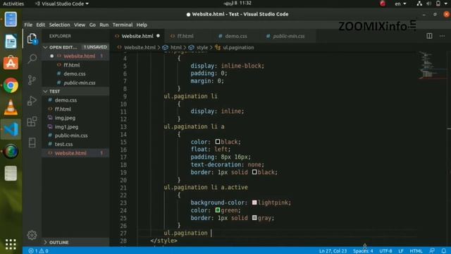 How to use pagination in a website | CSS Malayalam Tutorials смотреть онлайн