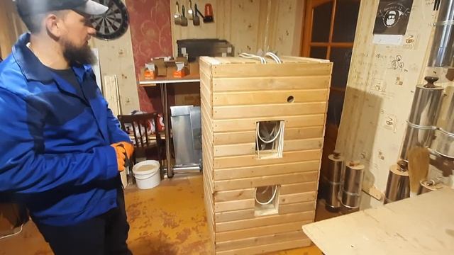 Корпус коптильни,утепление и вагонка. | Бoroda 32 смотреть онлайн