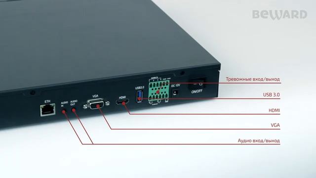 BEWARD BS1232 - IP видеорегистратор 32 канальный смотреть онлайн